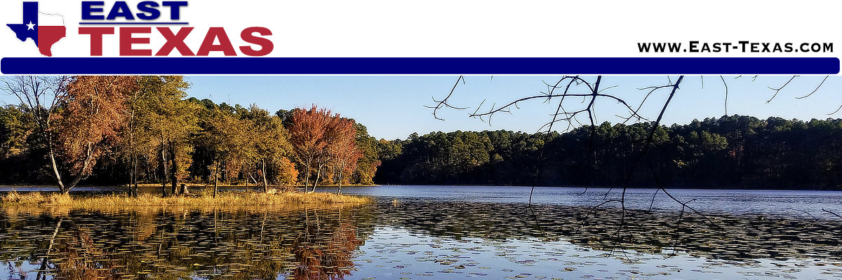 Sam Rayburn Reservoir in East Texas, location, maps, fishing, lake levels, lodging and area attractions