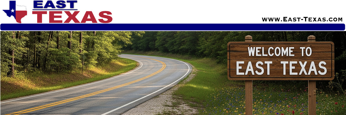 Historic U.S. Highway 80 in East Texas