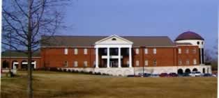 Part of the campus of the Brook Hill School, Bullard, Texas