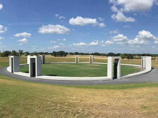 Bonfire Memorial at Texas A&M University