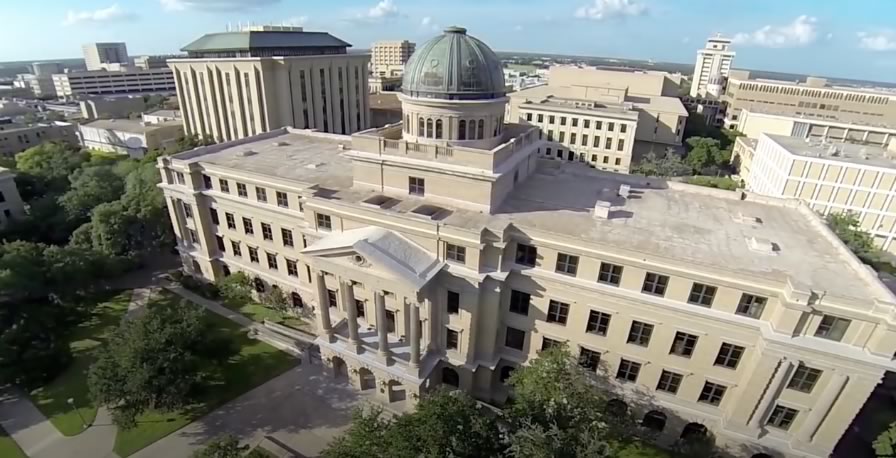 The campus of Texas A&M University in College Station