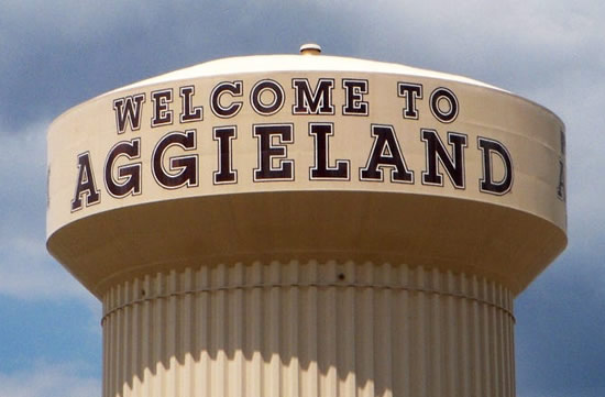 Welcome to Aggieland ... Texas A&M University, in College Station