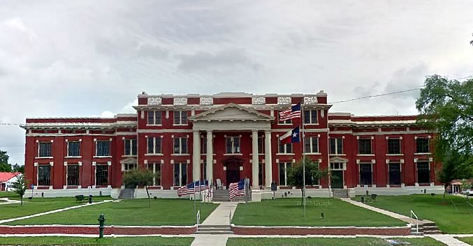 Trinity County Court House in the City of Groveton in Deep East Texas