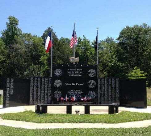 Veterans Memorial in Hawkins Veterans Memorial in Hawkins