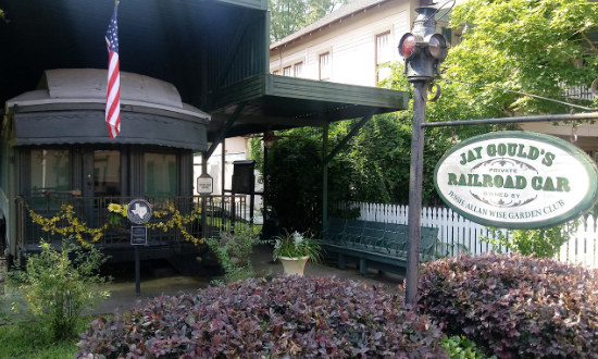 Jay Gould's Railroad Car in Jefferson, Texas