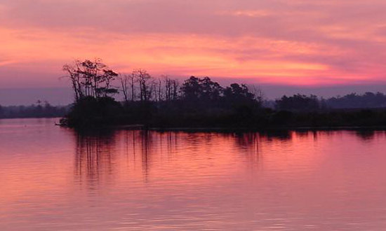Lake O' the Pines in East Texas