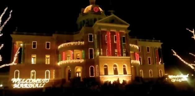 Marshall Texas Wonderland of Lights