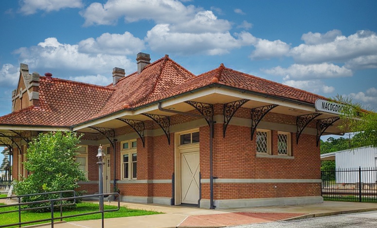 Railroad Museum and SFA Center for Regional Heritage in Nacogdoches, Texas