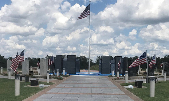 Red River Valley Veterans Memorial in Paris, Texas