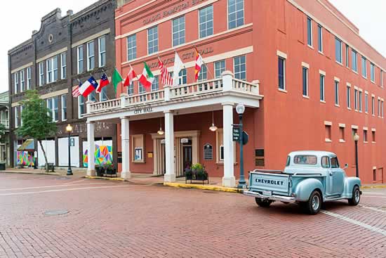 City Hall, downtown, Nacogdoches, Texas
