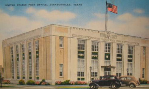 United States Post Office, Jacksonville, Texas United States Post Office, Jacksonville, Texas