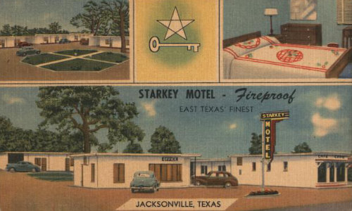 Starkey Motel in Jacksonville, Texas Starkey Motel in Jacksonville, Texas
