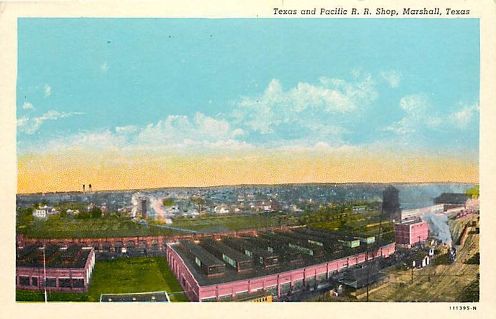 Texas & Pacific Railway Shops, Marshall, Texas