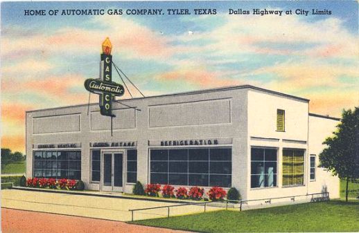 Automatic Gas Company in Tyler, Texas Automatic Gas Company in Tyler, Texas, on Dallas Highway at the City Limits